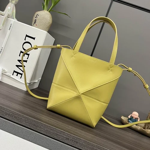 Loewe Original Puzzle Fold Tote Authentic Calfskin Luxury