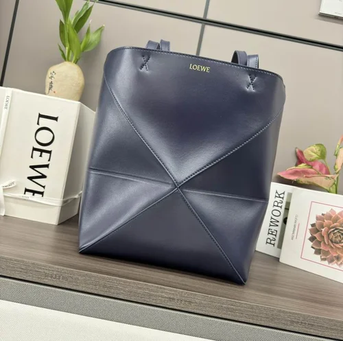 Loewe Original Puzzle Fold Tote Authentic Calfskin Luxury