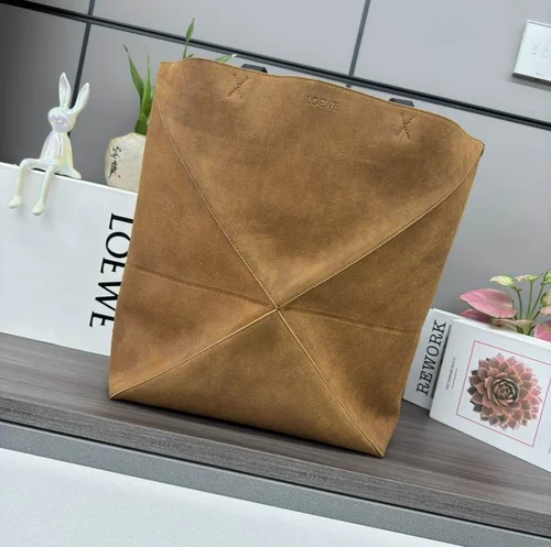 Loewe Original Puzzle Fold Tote Authentic Calfskin Luxury