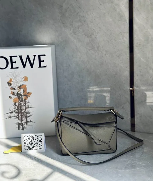Loewe Original Shoulder Bags Authentic Anagram Collection