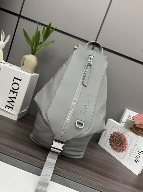 Loewe Original Shoulder Bag Authentic Anagram Leather