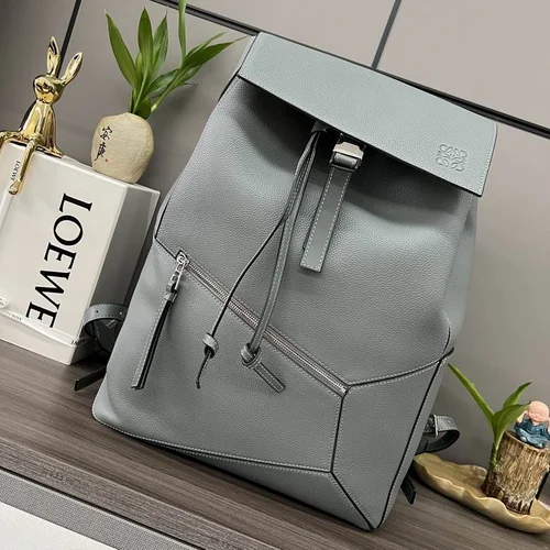 Loewe Original Shoulder Bag Authentic Anagram Leather