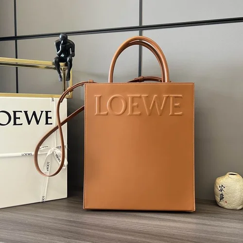 Loewe Original Large Tote Bag Authentic Anagram Canvas