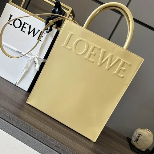 Loewe Original Large Tote Bag Authentic Anagram Canvas