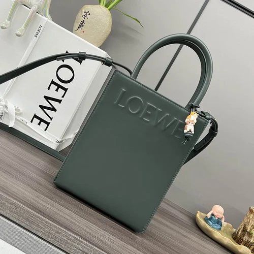 Loewe Original Large Tote Bag Authentic Anagram Canvas