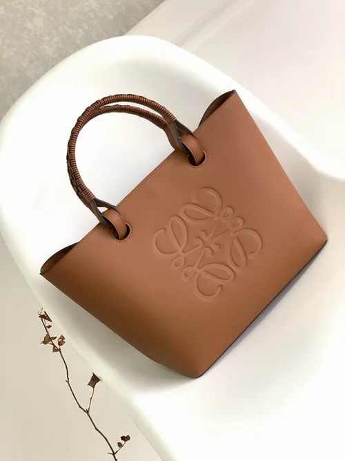 Loewe Original Large Tote Bag Authentic Anagram Canvas