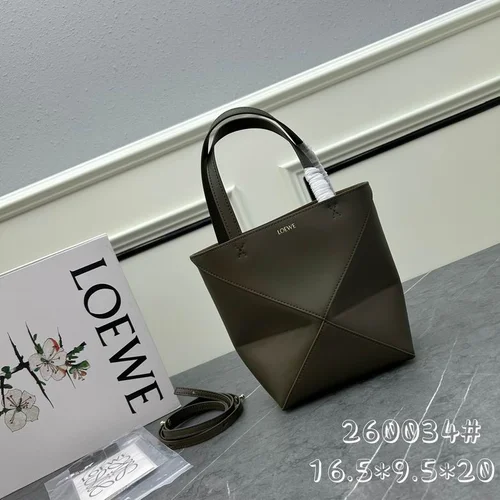 11 Loewe Large Tote Bag Women Luxury Anagram Canvas