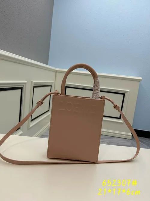 11 Loewe Large Tote Bag Women Luxury Anagram Canvas