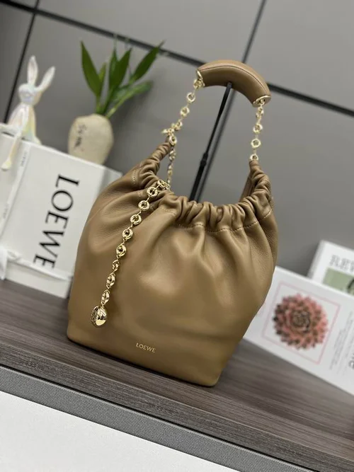 Loewe Original Underarm Bag Authentic Anagram Leather