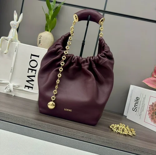 Loewe Original Underarm Bag Authentic Anagram Leather