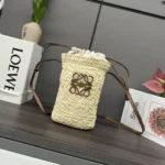 Loewe Original Straw Bales Basket Authentic Raffia Luxury