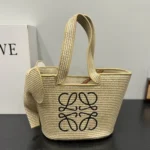 11 Loewe Basket Bag Medium Women Luxury Raffia Designer
