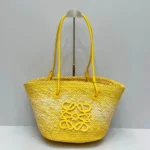 11 Loewe Basket Bag Medium Women Luxury Raffia Designer