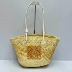 11 Loewe Basket Bag Medium Women Luxury Raffia Designer