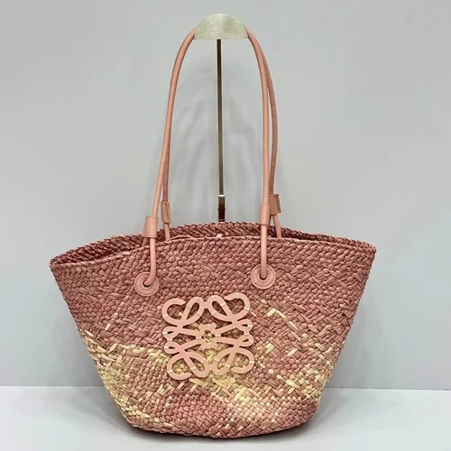 11 Loewe Basket Bag Medium Women Luxury Raffia Designer
