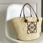 Loewe Original Basket Bag Authentic Raffia Luxury