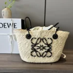 Loewe Original Basket Bag Authentic Raffia Luxury