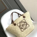 Loewe Original Basket Bag Authentic Raffia Luxury