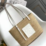 Loewe Original Basket Bag Authentic Raffia Luxury