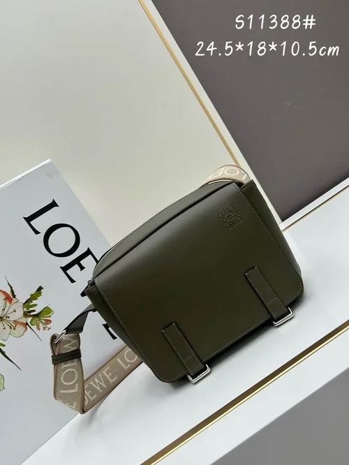 11 Loewe Messenger Bag Medium Women Luxury Anagram Leather