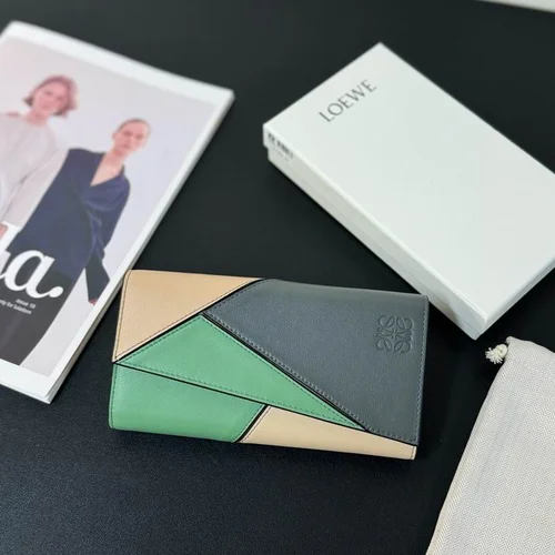 Loewe Original Women's Wallet Authentic Anagram Leather