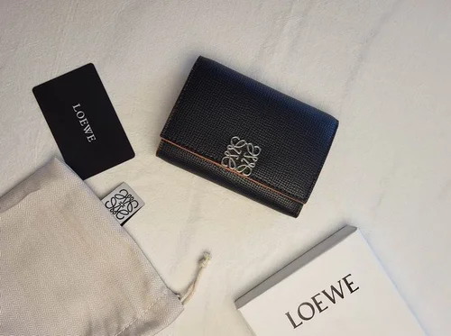 Loewe Original Women's Wallet Authentic Anagram Leather