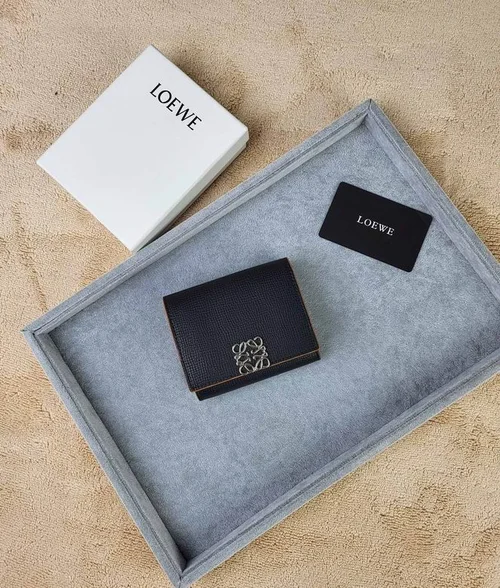 Loewe Original Women's Wallet Authentic Anagram Leather