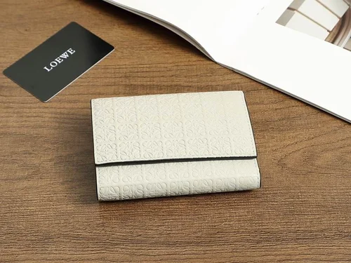 Loewe Original Women's Wallet Authentic Anagram Leather