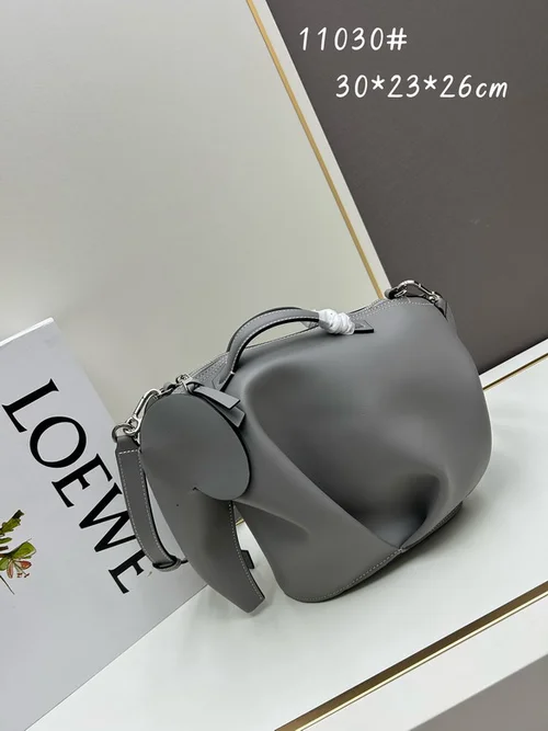 11 Loewe Elephant Handbag Medium Women Luxury Calfskin