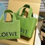 11 Loewe Large Basket Bag Women Luxury Raffia Palm Designer