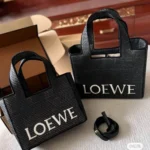 11 Loewe Large Basket Bag Women Luxury Raffia Palm Designer
