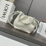 Loewe Original Flamenco Purse Clutch Authentic Nappa Leather