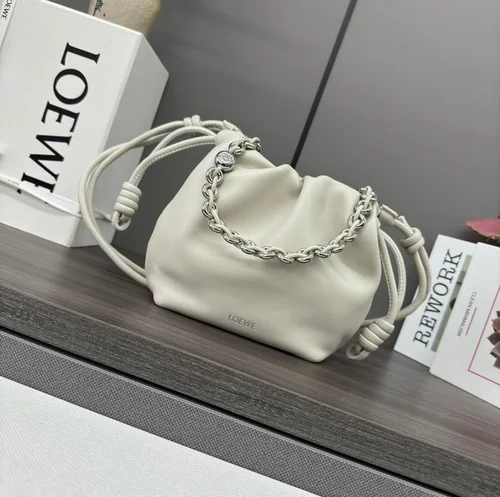 Loewe Original Flamenco Purse Clutch Authentic Nappa Leather