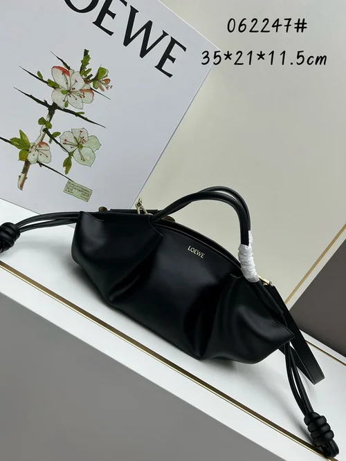 11 Loewe Paseo Dumpling Bag Medium Women Luxury Nappa Leather