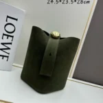 11 Loewe Pebble Bucket Bag Small Women Luxury Leather
