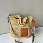 Loewe Original Handbags Authentic Anagram Leather Collection