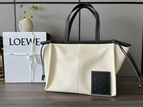 Loewe Original Handbags Authentic Anagram Leather Collection
