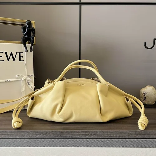Loewe Original Handbags Authentic Anagram Leather Collection