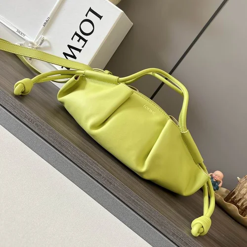 Loewe Original Handbags Authentic Anagram Leather Collection
