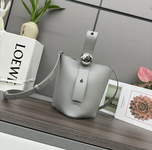 Loewe Original Handbags Authentic Anagram Leather Collection