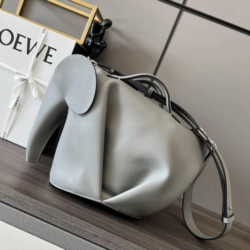 Loewe Original Handbags Authentic Anagram Leather Collection