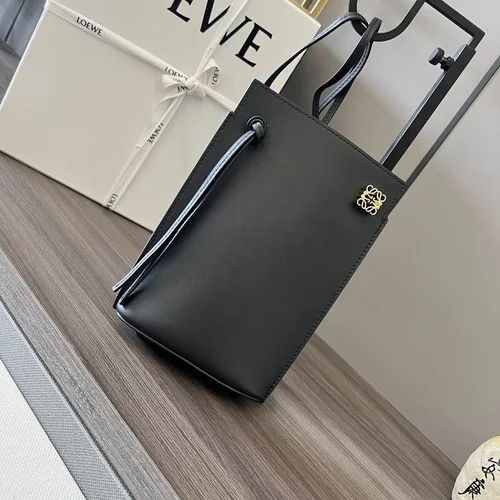 Loewe Original Handbags Authentic Anagram Leather Collection
