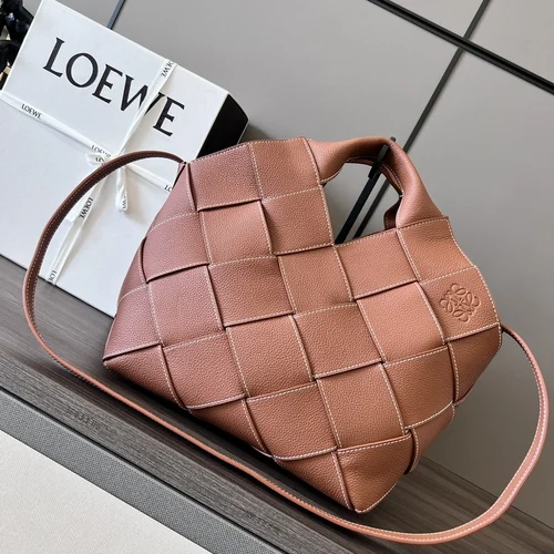 Loewe Original Handbags Authentic Anagram Leather Collection