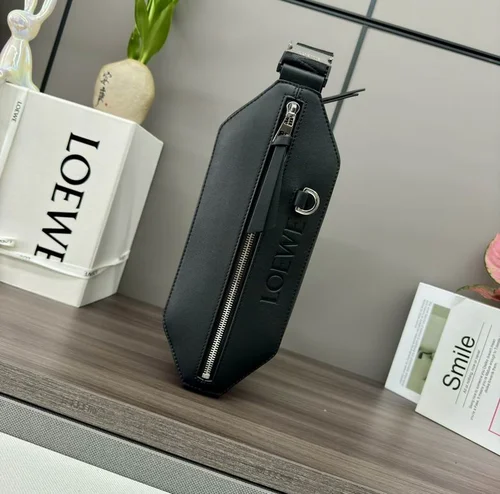 Loewe Original Purse Wallet Authentic Anagram Leather