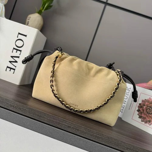 Loewe Original Flamenco Purse Clutch Authentic Nappa Leather