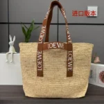 Loewe Original Fold Shopper Large Tote Authentic Canvas