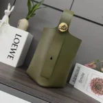 Loewe Original Pebble Bucket Bag Authentic Leather Luxury