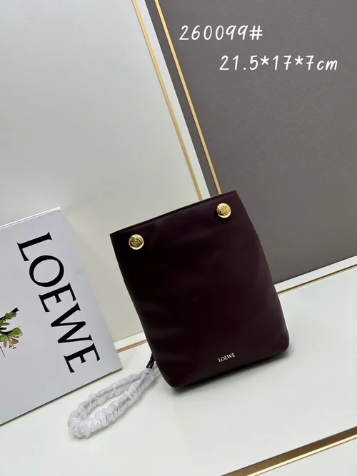 11 Loewe Pebble Pouch Small Women Luxury Leather Clutch