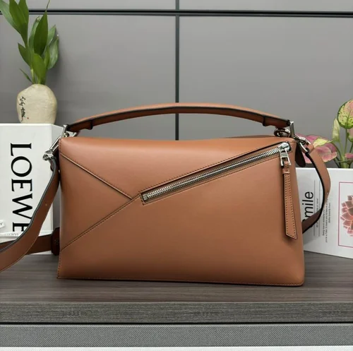 Loewe Original Shoulder Bags Authentic Anagram Collection