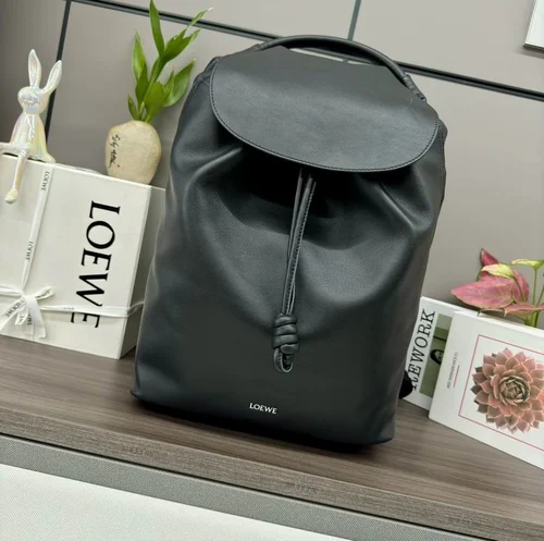 Loewe Original Shoulder Bag Authentic Anagram Leather